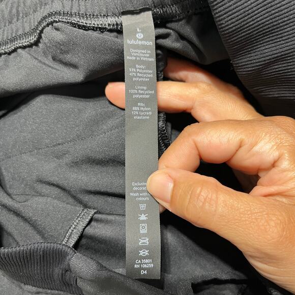 Lululemon ABC Jogger Warpstreme Black Men's Size Large 31" Inseam - Picture 6 of 7